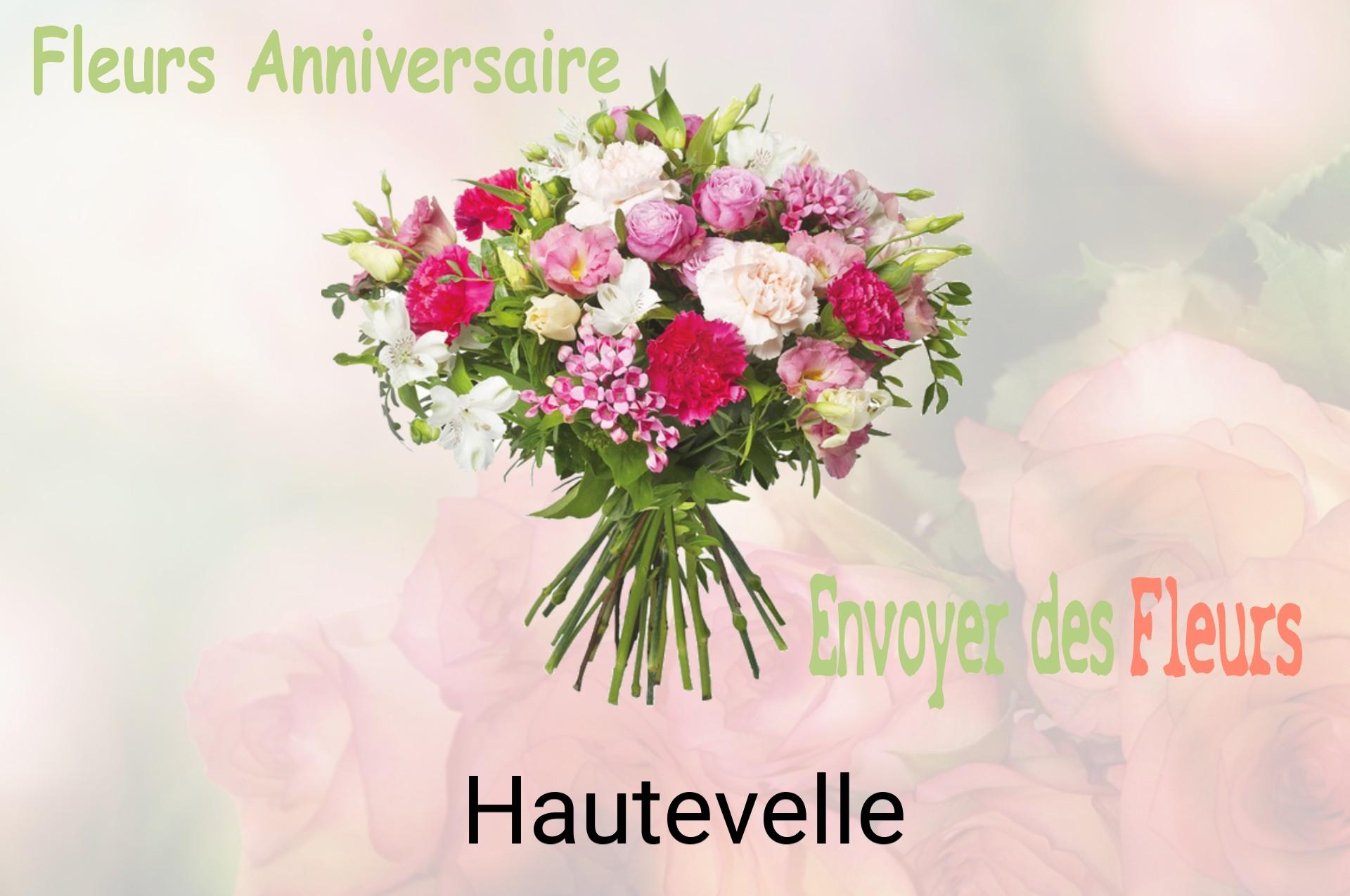 Bouquet de fleurs d’anniversaire livré à Hautevelle