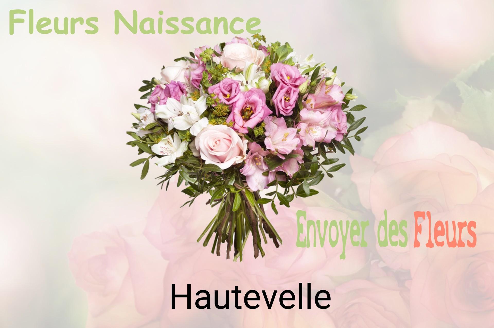 Bouquet de fleurs de naissance livré à Hautevelle