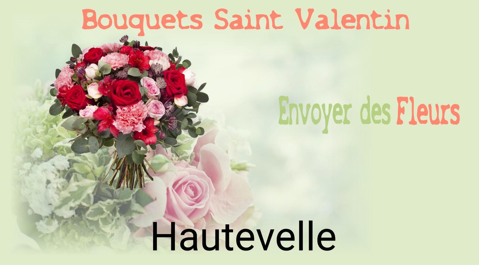 Roses de Saint-Valentin livrées à Hautevelle